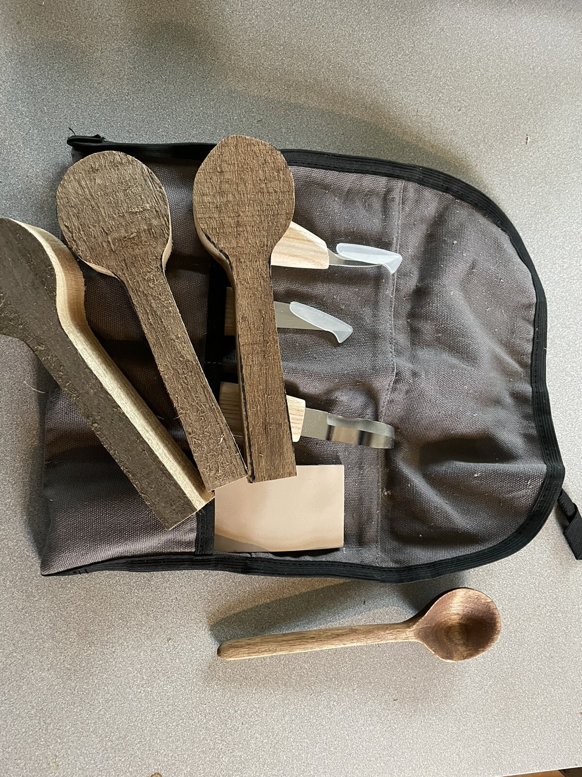 3 butternut rough outs for spoon carving for whittlers to wood carver with tools