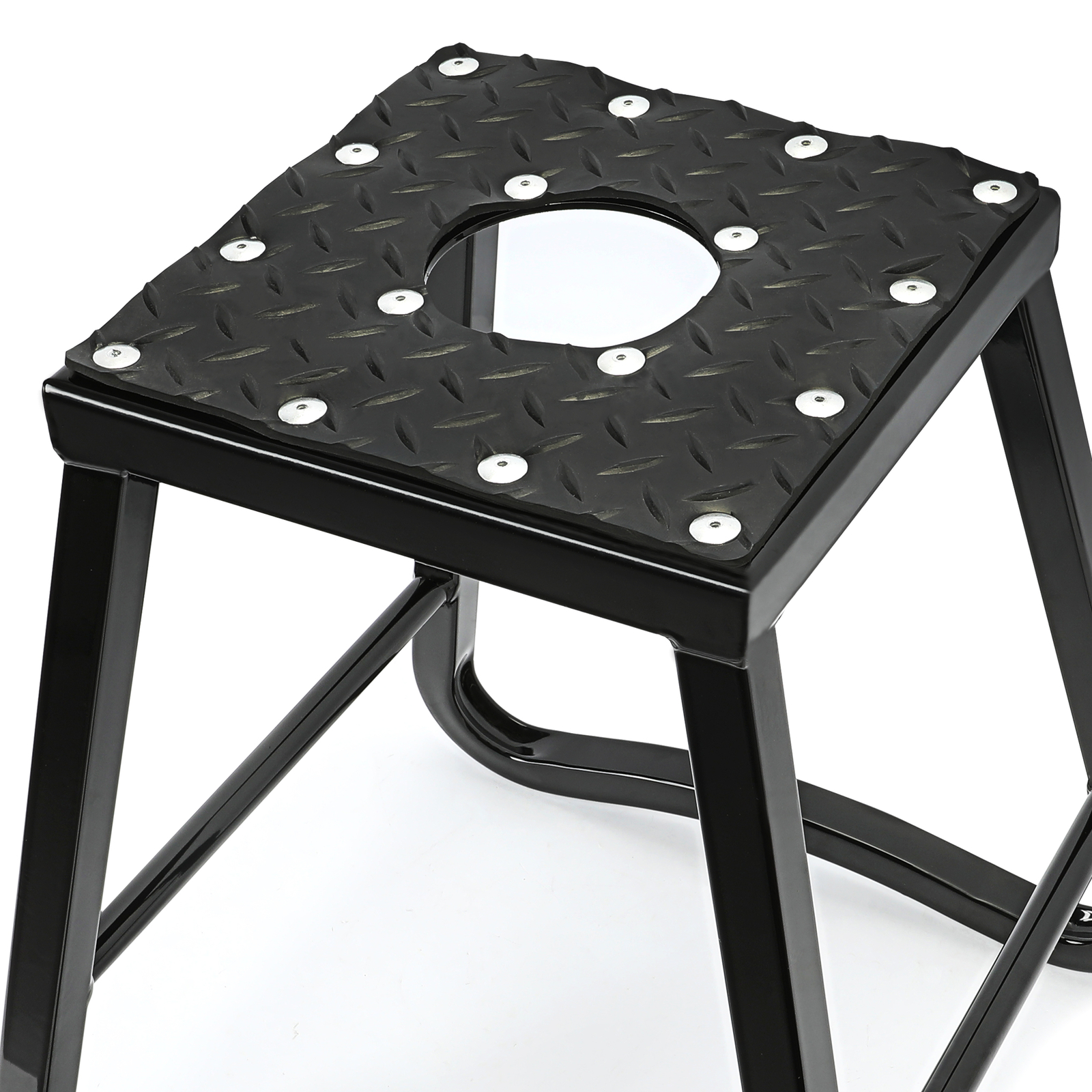 Motorcycle Motocross Dirt Bike Panel Stand 880 LBS Removable Black