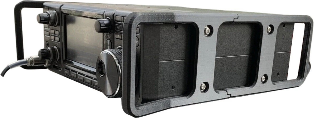 Protector Rail Handles for Icom IC-7300 All-Mode Amateur Radio Transceiver