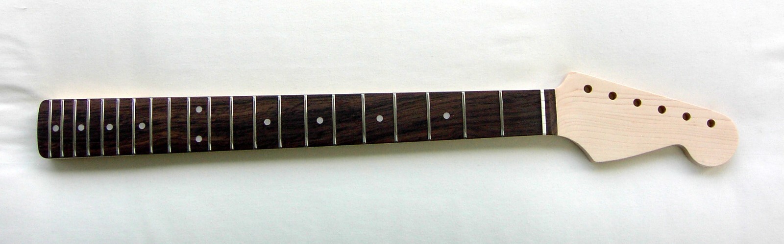 Stratocaster Guitar Neck/21 Jumbo/Rosewood/Unfinished/fits Warmoth, Fender STRAT