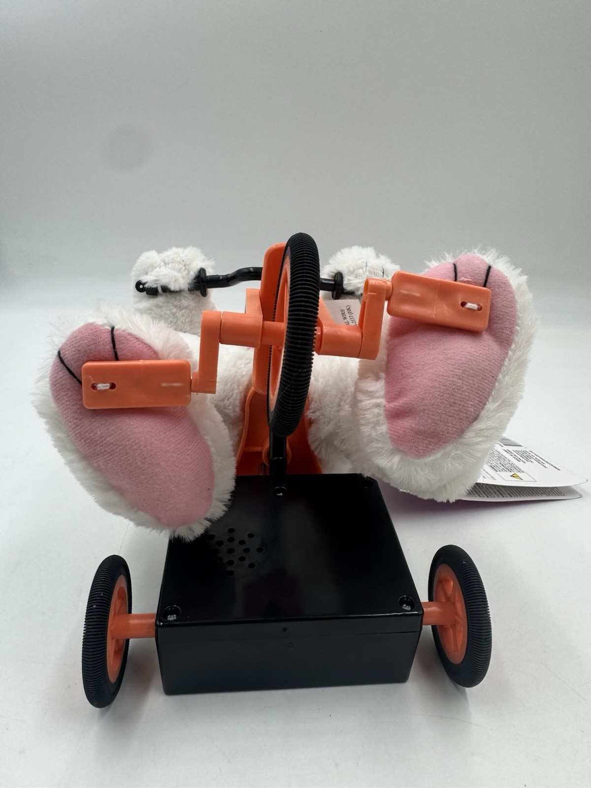 NEW - Animated LED Haunted Talking Spooky Rabbit On Tricycle New With Tags