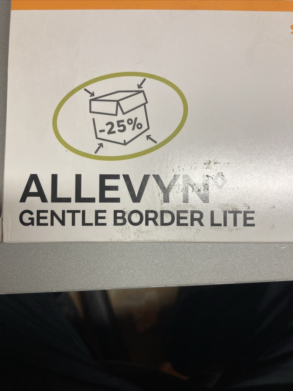 Allevyn Gentle Border Lite 4”x4” 10cmx10cm 66800835 Box Of 10 Exp 2026-05-01