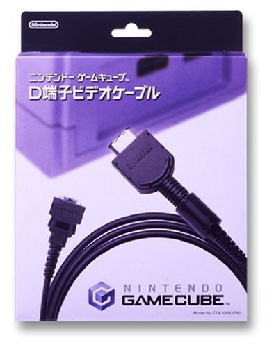 Nintendo GameCube D Terminal video cable Komponenten Kabel (Component Cable)