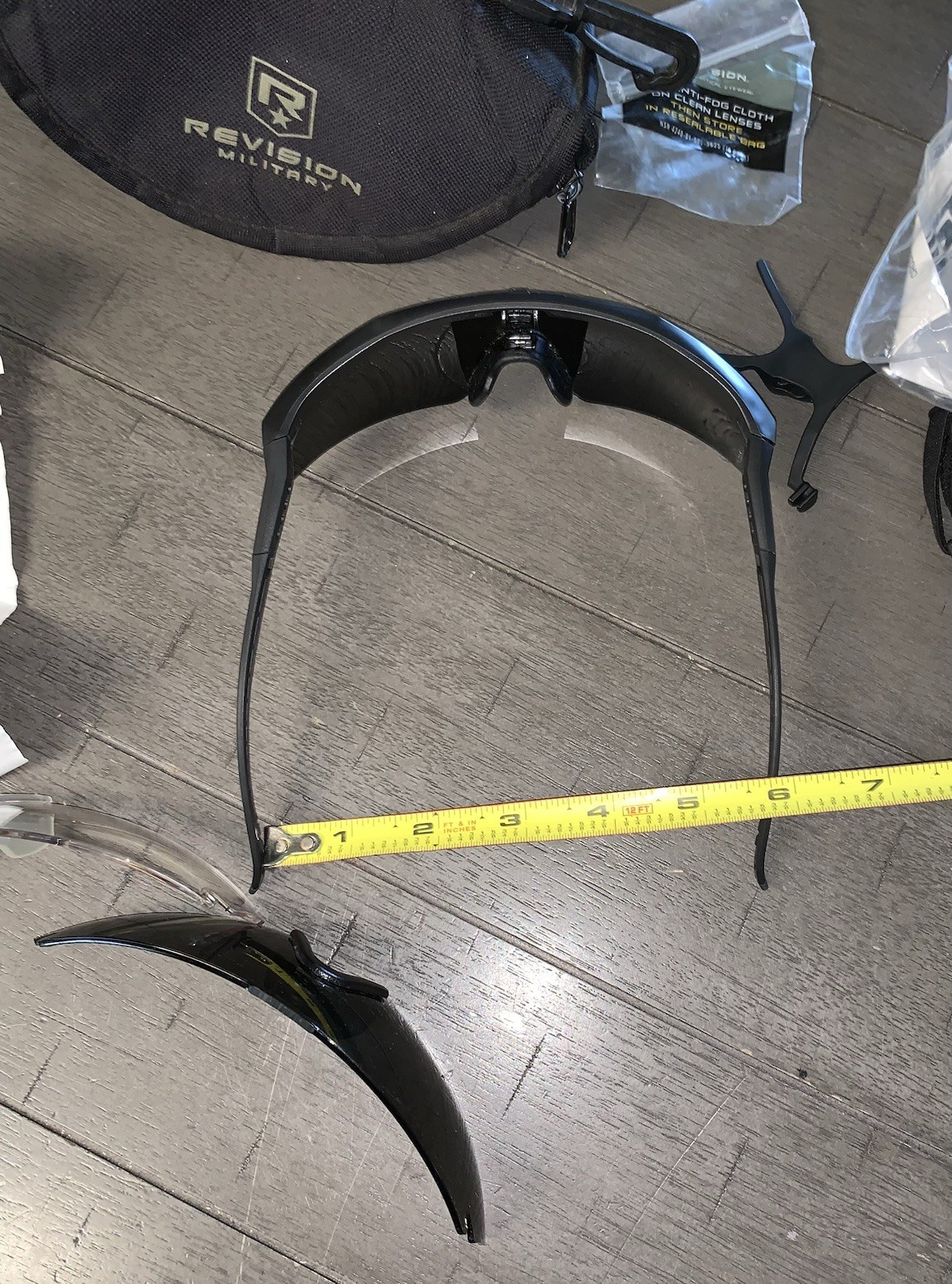 E4 US MILITARY APEL REVISION SAWFLY EYEWEAR SYSTEM GLASSES