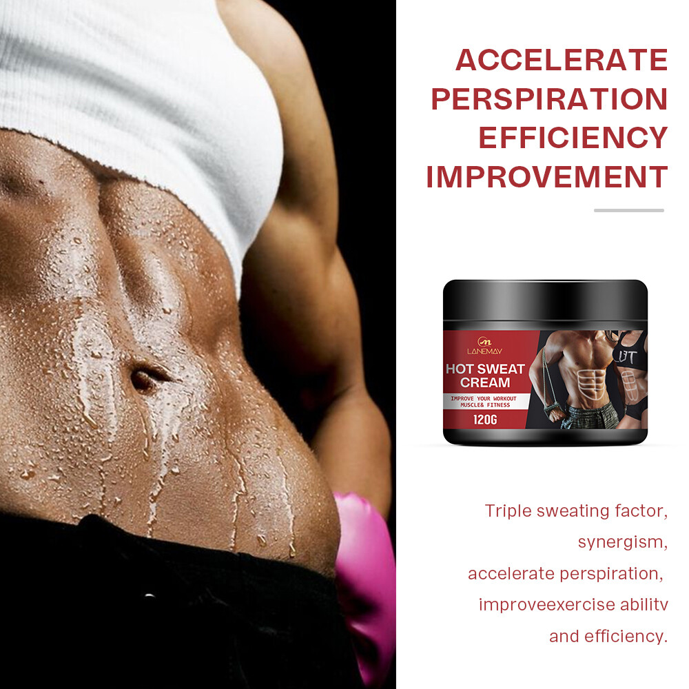 Hot Sweat Cream, Belly Fat Burning Cream Gel Weight Loss Cream Workout Enhancer