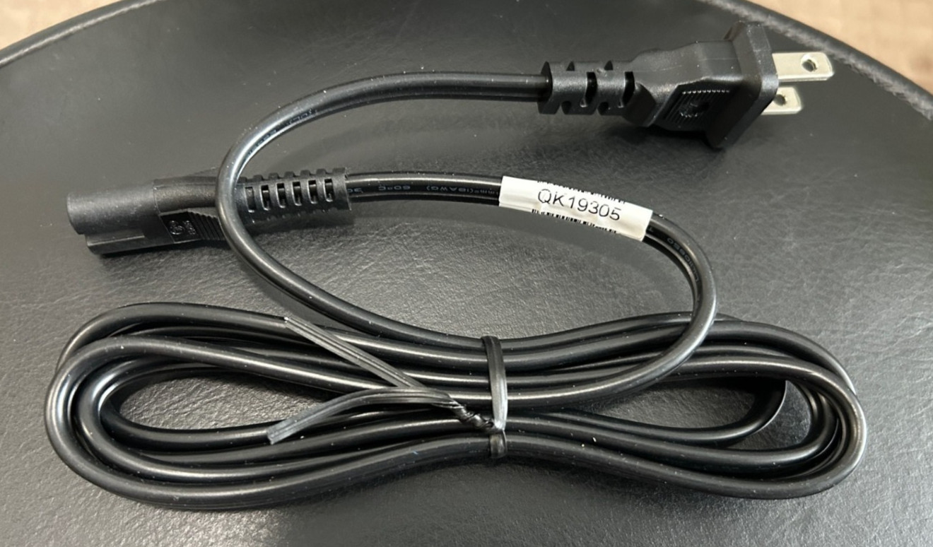 CANON Pixma MG2500 Printer Driver Setup CD-ROM Disc and Power Cord