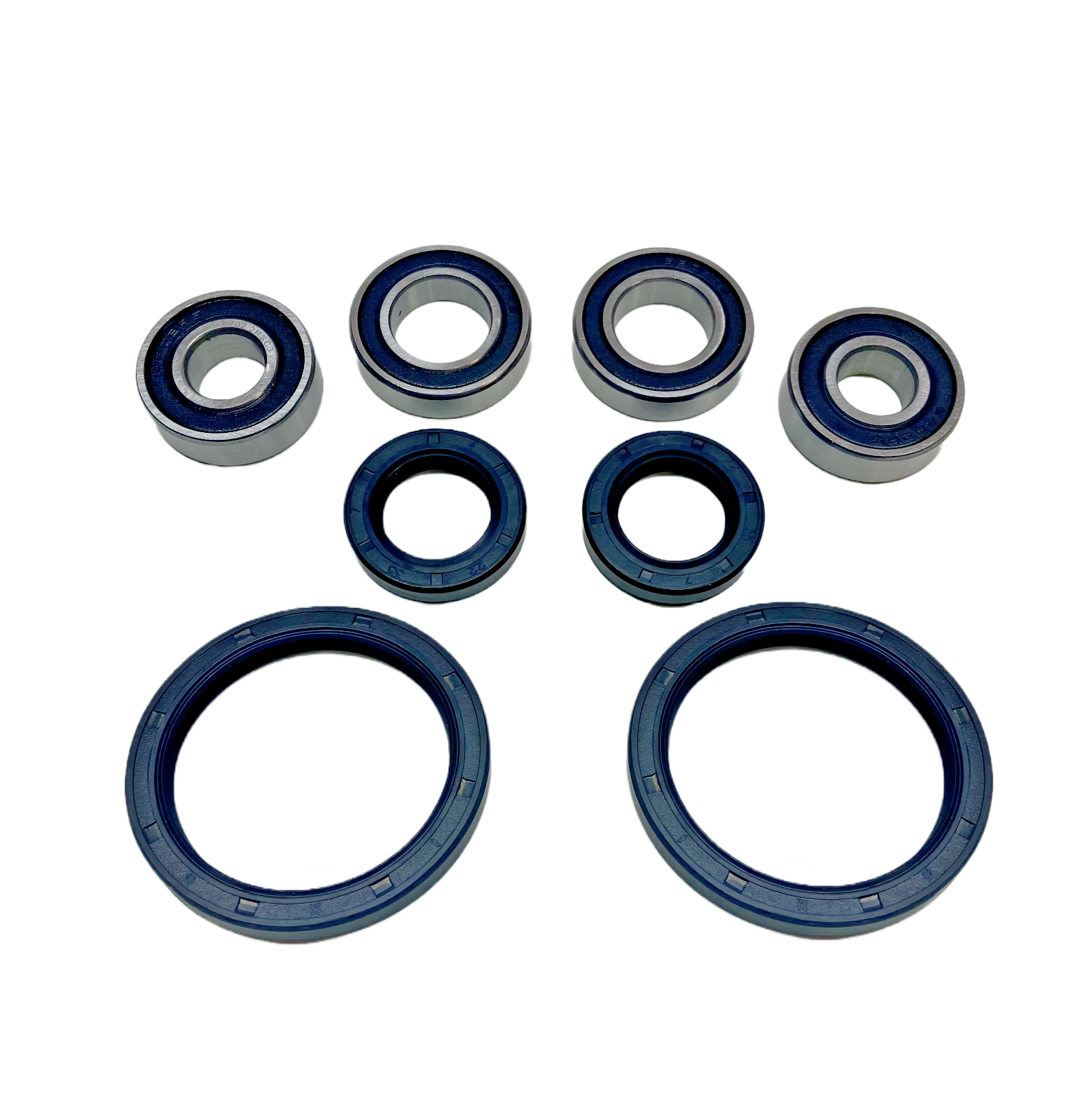 Both Front Wheel Bearing Seal Kits for 88-02 Yamaha YFS200 Blaster 200