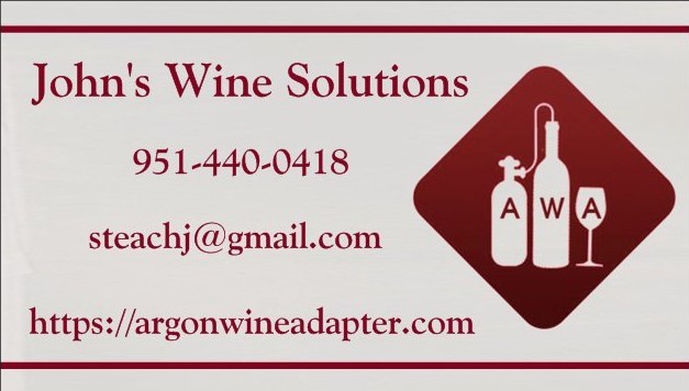 Argon Wine Adapter® w/ Regulator and 10ft hose for use with Vinotemp