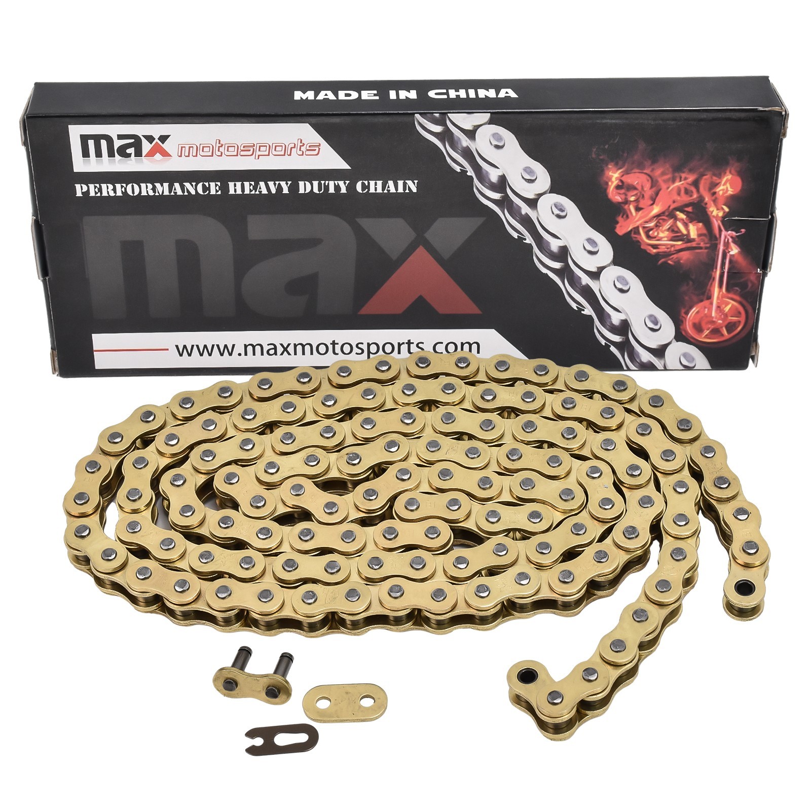 Gold Drive Chain & Sprockets Kit For Honda XR100R CRF100F 04-13 XR100R 85-03