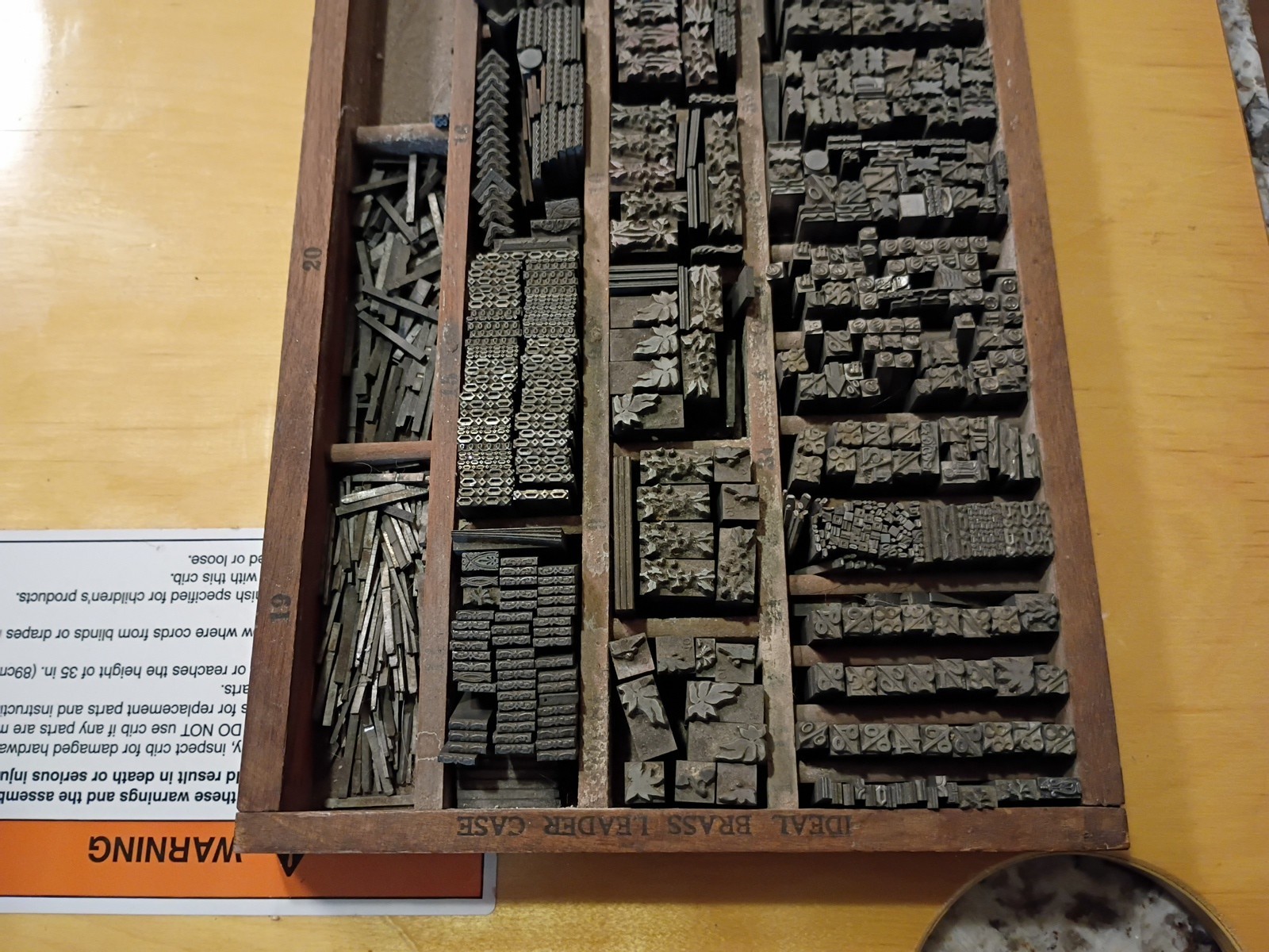 Letterpress Ornaments Type High For Printing