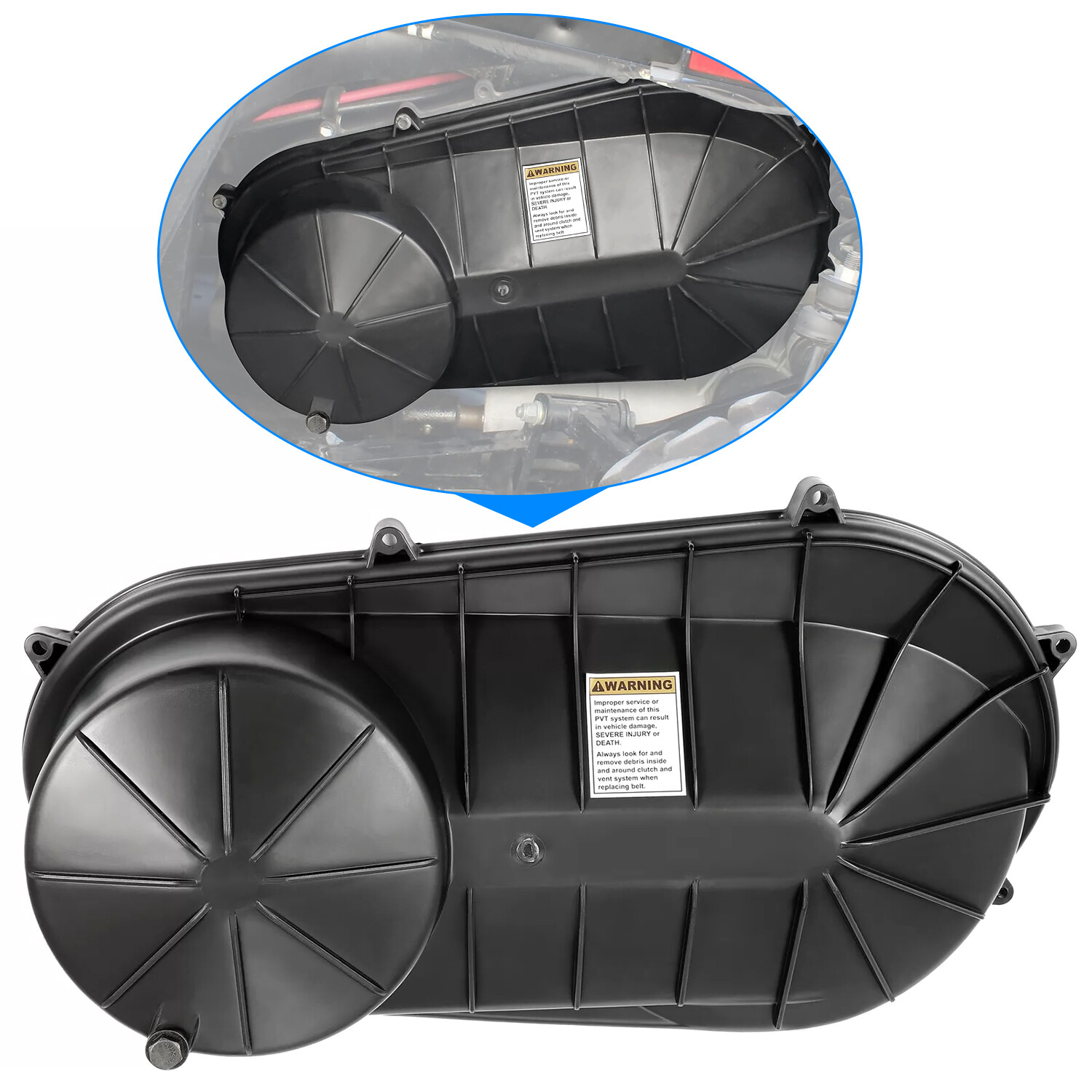 For 2012-2024 POLARIS RZR & RANGER 900 & 570 NEW OUTER CLUTCH COVER #2634179