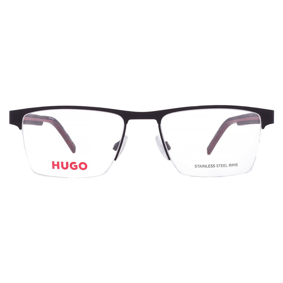 Hugo Boss Demo Rectangular Men's Eyeglasses HG 1066 0BLX 55 HG 1066 0BLX 55
