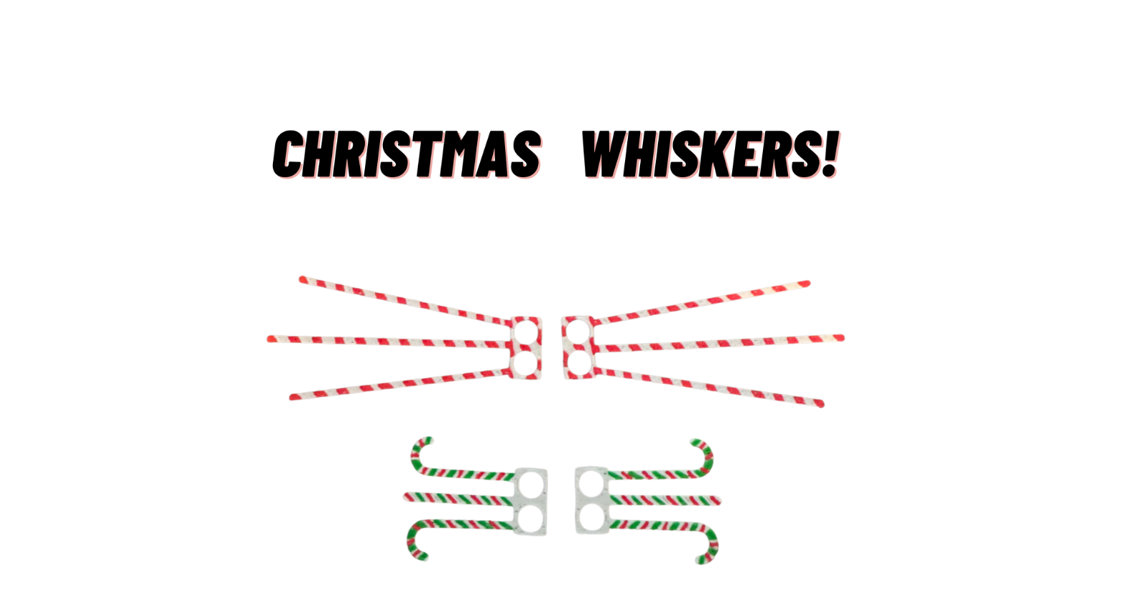 Loki's Whiskers -LEGO Tuxedo Cat Whiskers! Multiple Styles and Colors! -5 PAIRS!