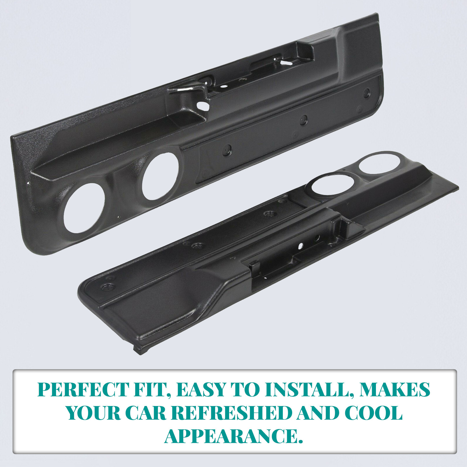 For 78-88 Monte Carlo Malibu El Camino Cutlass Regal 2-Speaker Door Panel Set