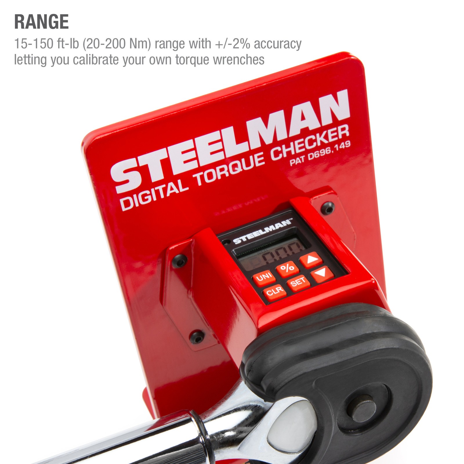 Steelman 1/2 in. Drive Portable Digital Torque Checker 97867-STL