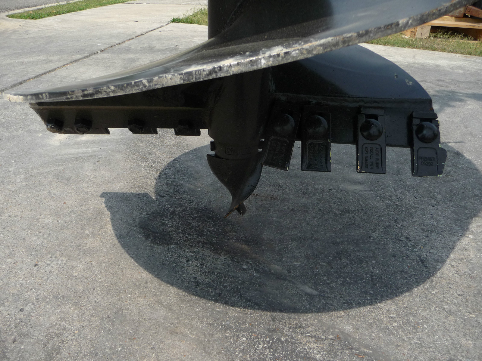 Lowe 24" Skid Steer Auger Bit 2" Hex Collar 48" Long