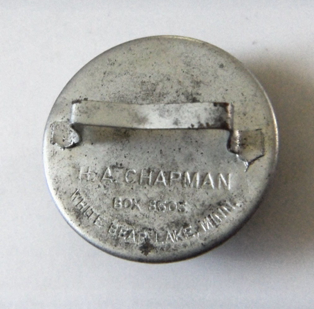 Vintage Glass Domed HORSE BRIDLE ROSETTES Equestrian Decorative Chapman MINN