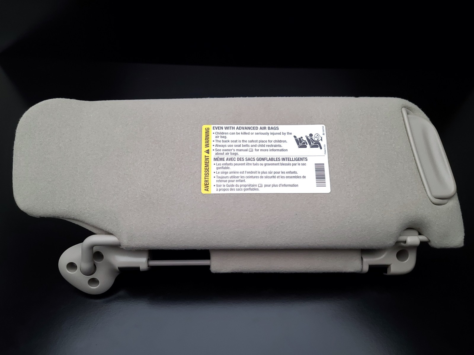 2000-06 TAHOE ESCALADE AVALANCHE YUKON SUBURBAN DUAL Sun Visor Pair Set OEM