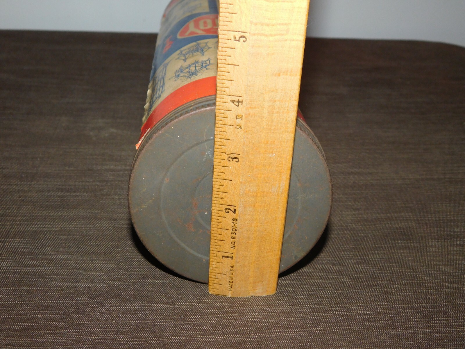 VINTAGE BUILDING TOY 12" HIGH SPECIAL TINKERTOY WINDLASS DRIVE