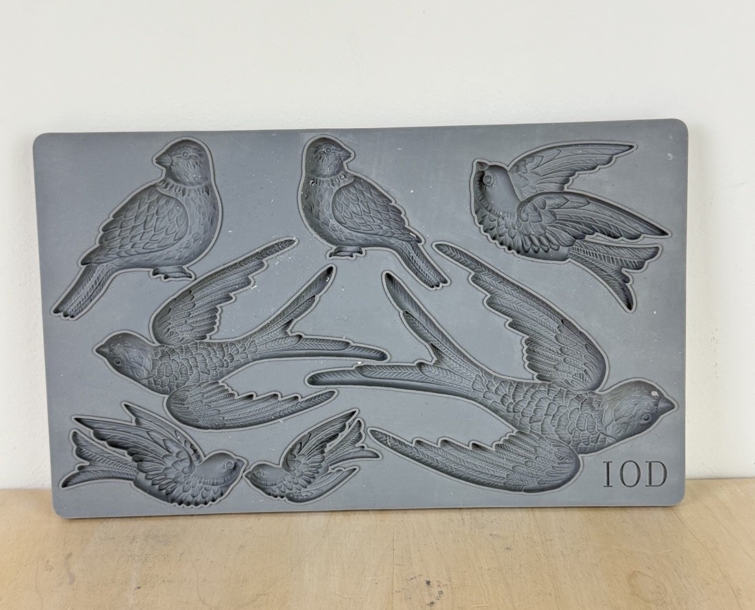 Mold Mould IOD Birdsong Decor Resin Clay