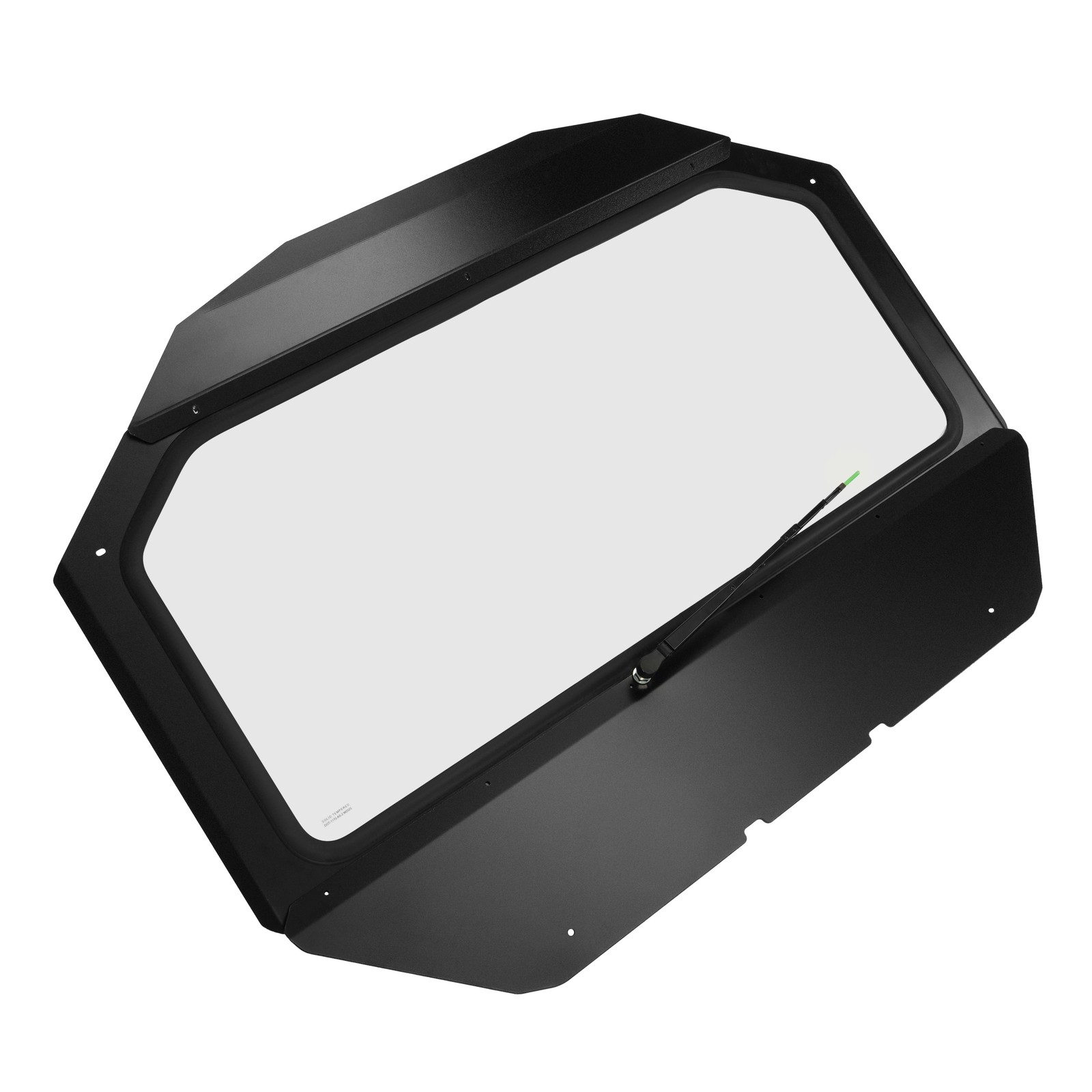 Glass Front Windshield w/ Wiper for Can-Am Maverick X3 DS Turbo 2017+ 18 19 ATV