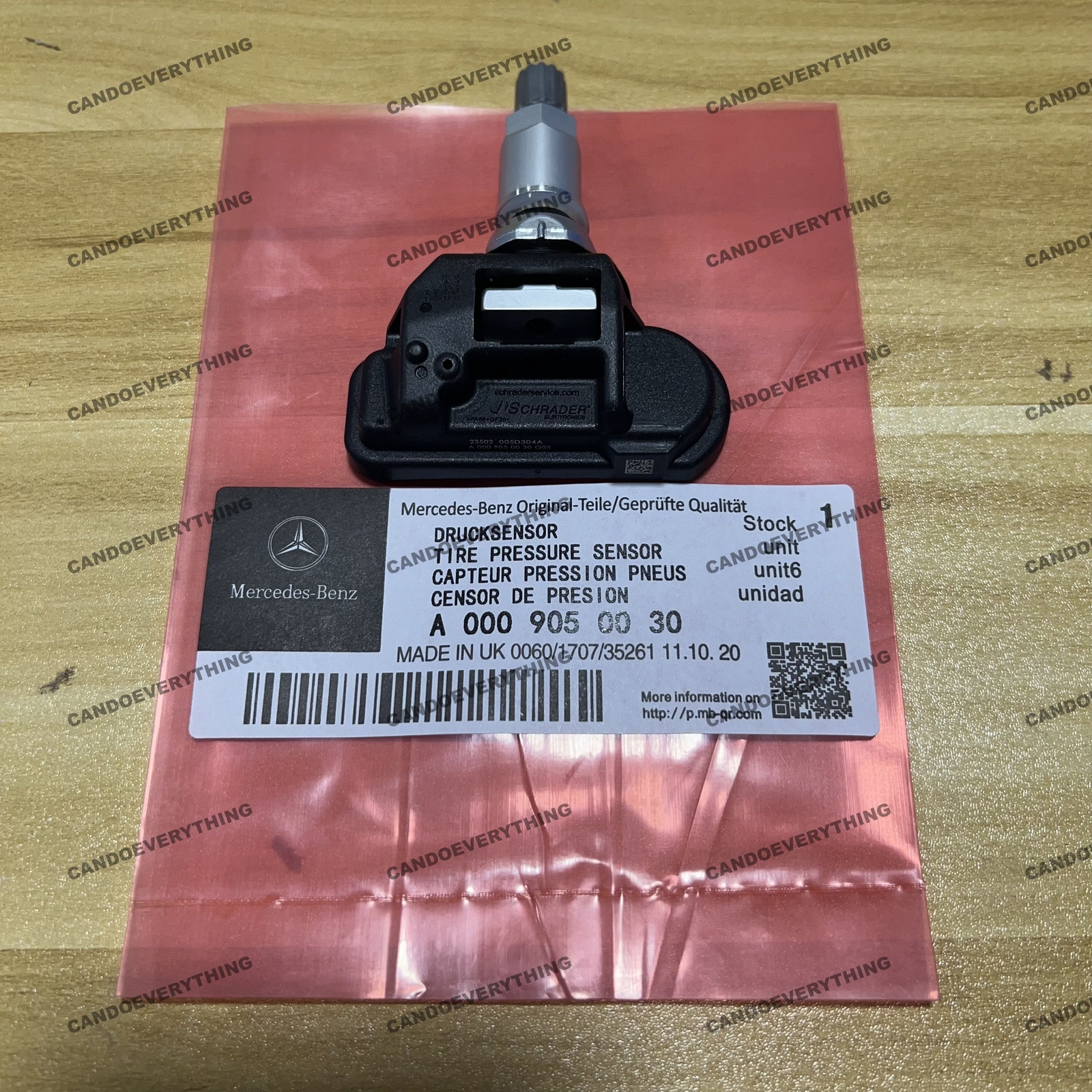 1PC A0009050030 OEM ORIGINAL MERCEDES TIRE PRESSURE MONITORING SENSORS TPMS