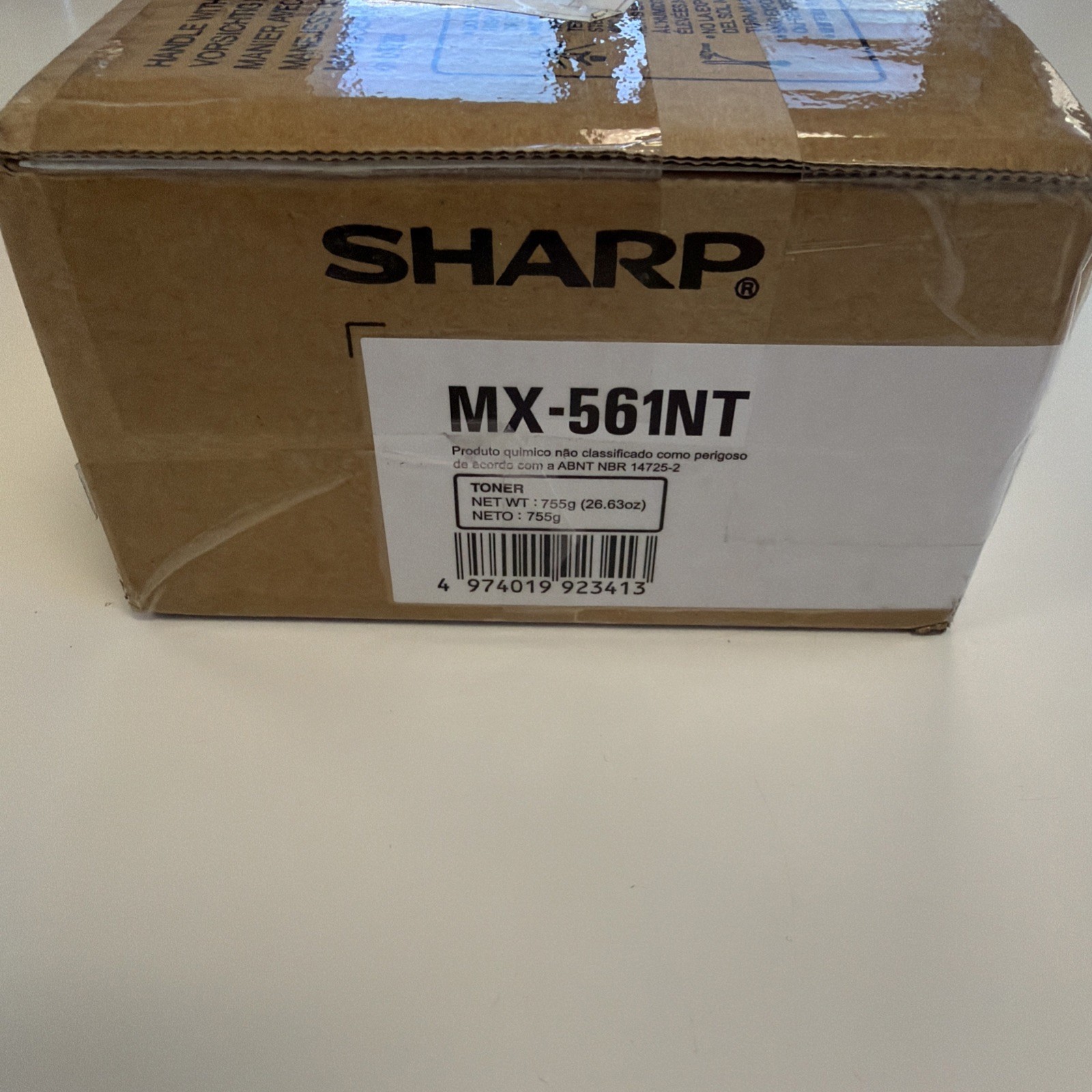Sharp MX-561NT MX-560NT Black Toner Cartridge Genuine New Sealed Free Ship