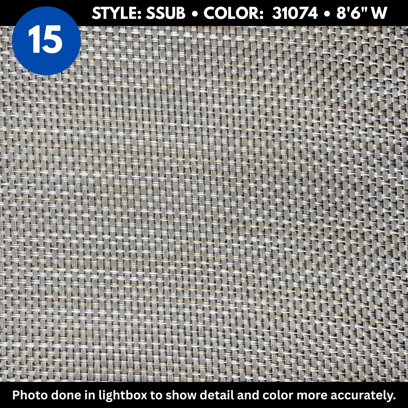 Woven Vinyl Flooring | Samples - 4.5" X 4.5" - Samples 1 -24