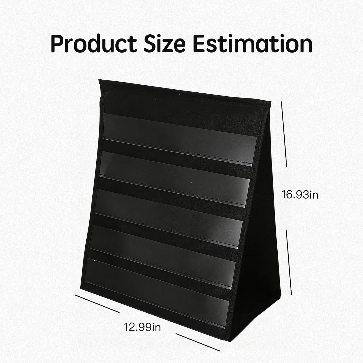 5-Tier Double-Sided Display Stand for 4” Stickers with 20 Whiteboard Cards