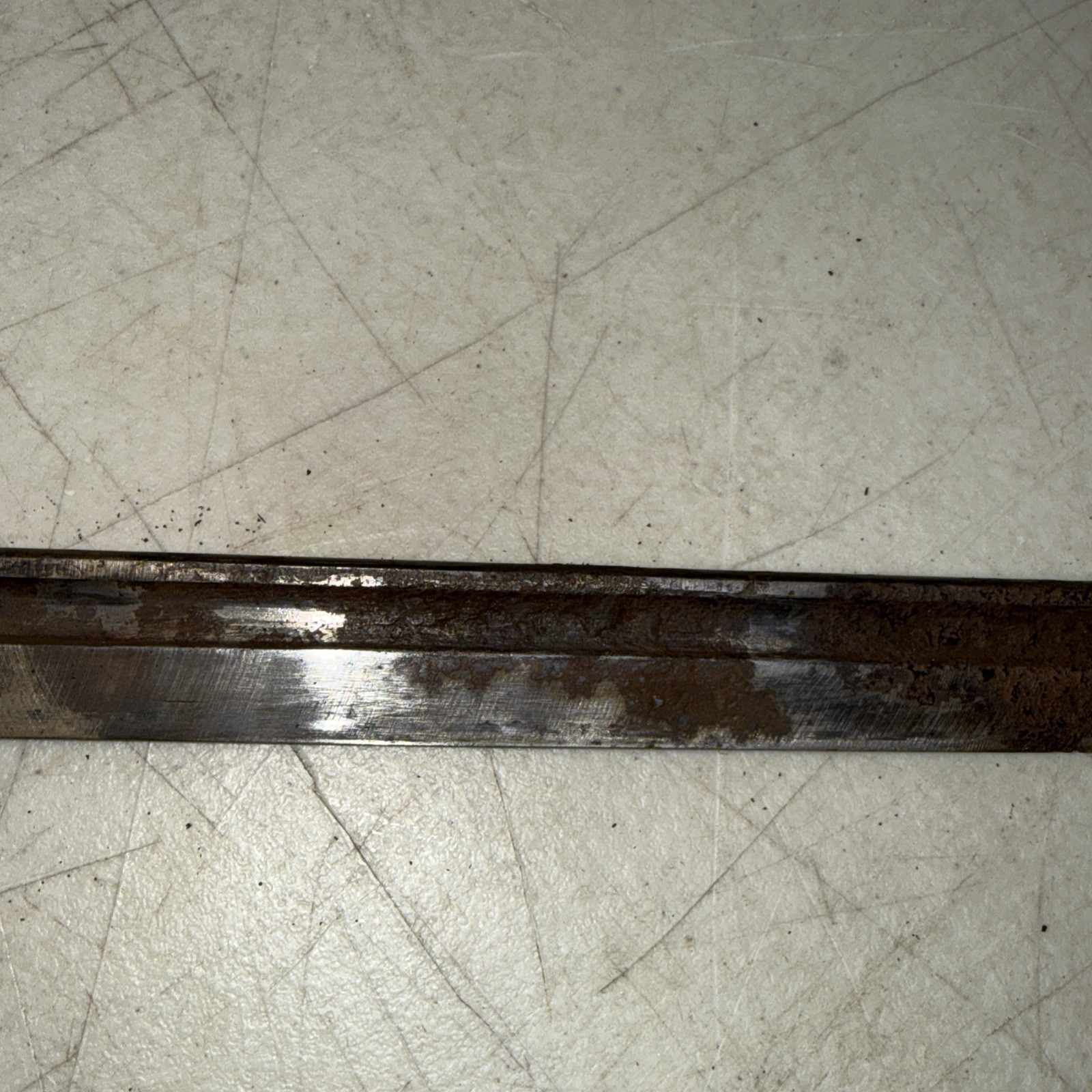 WW2 Japanese Arisaka Bayonet For Restoration. Very Rusty