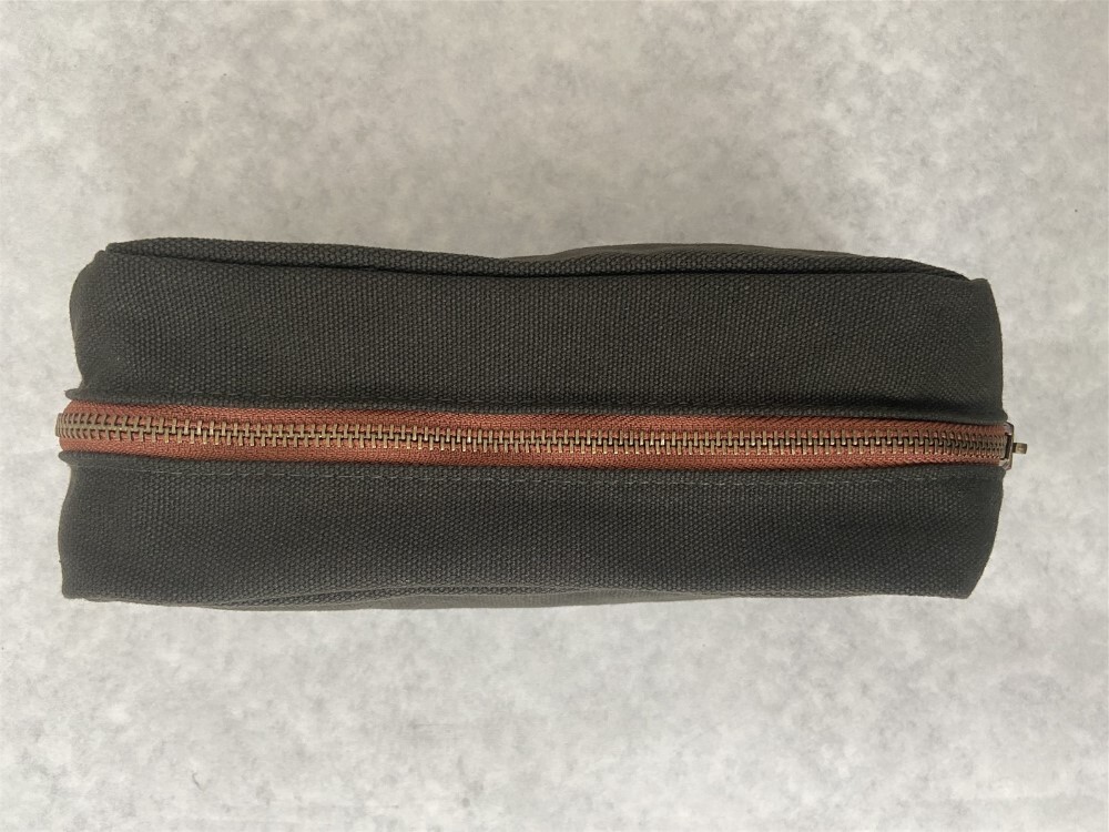Impak Custom Canvas Zipper Pouch for Tecovas 8.5" x 3" x 4.25"