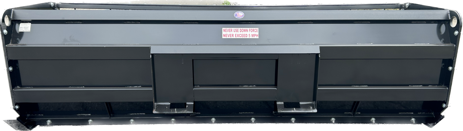 Linville 8' x 36" Skid Steer with Back Drag Pusher Box LIFETIME WARRANTY USA