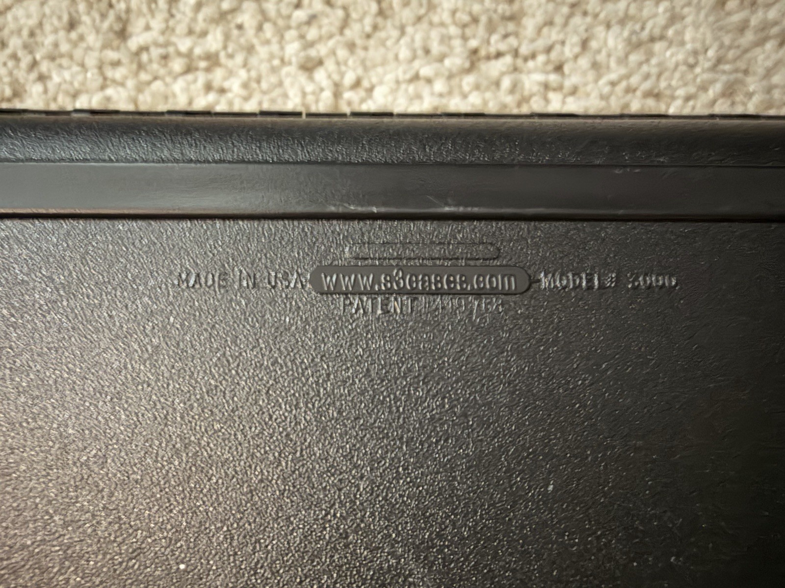 NWOB Black Bouldercase Company Waterproof Box 9 x 4 x 2 Inches