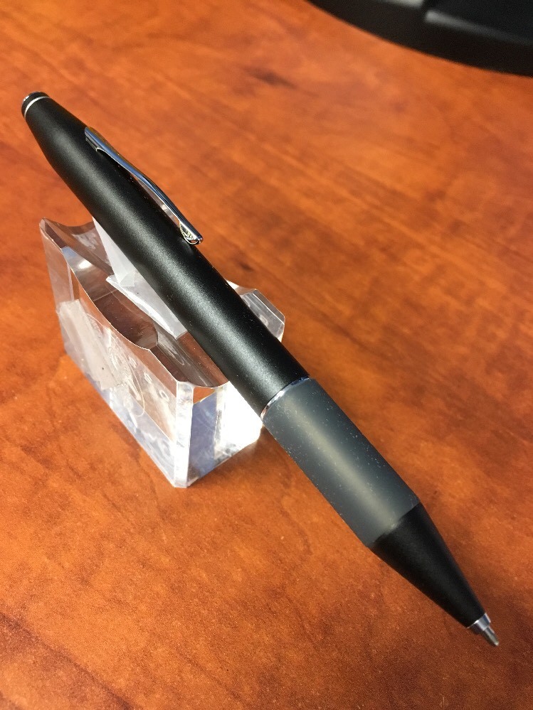 Cross Easy Writer Satin Black Ballpoint Pen 100% Genuine