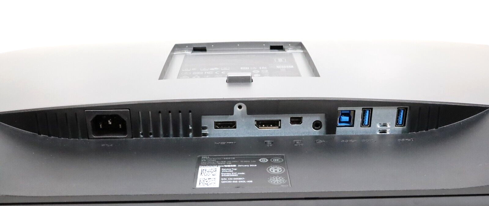 Dell U2718Q 27" 3840 x 2160 4K HDMI DP IPS LED Monitor No Stand