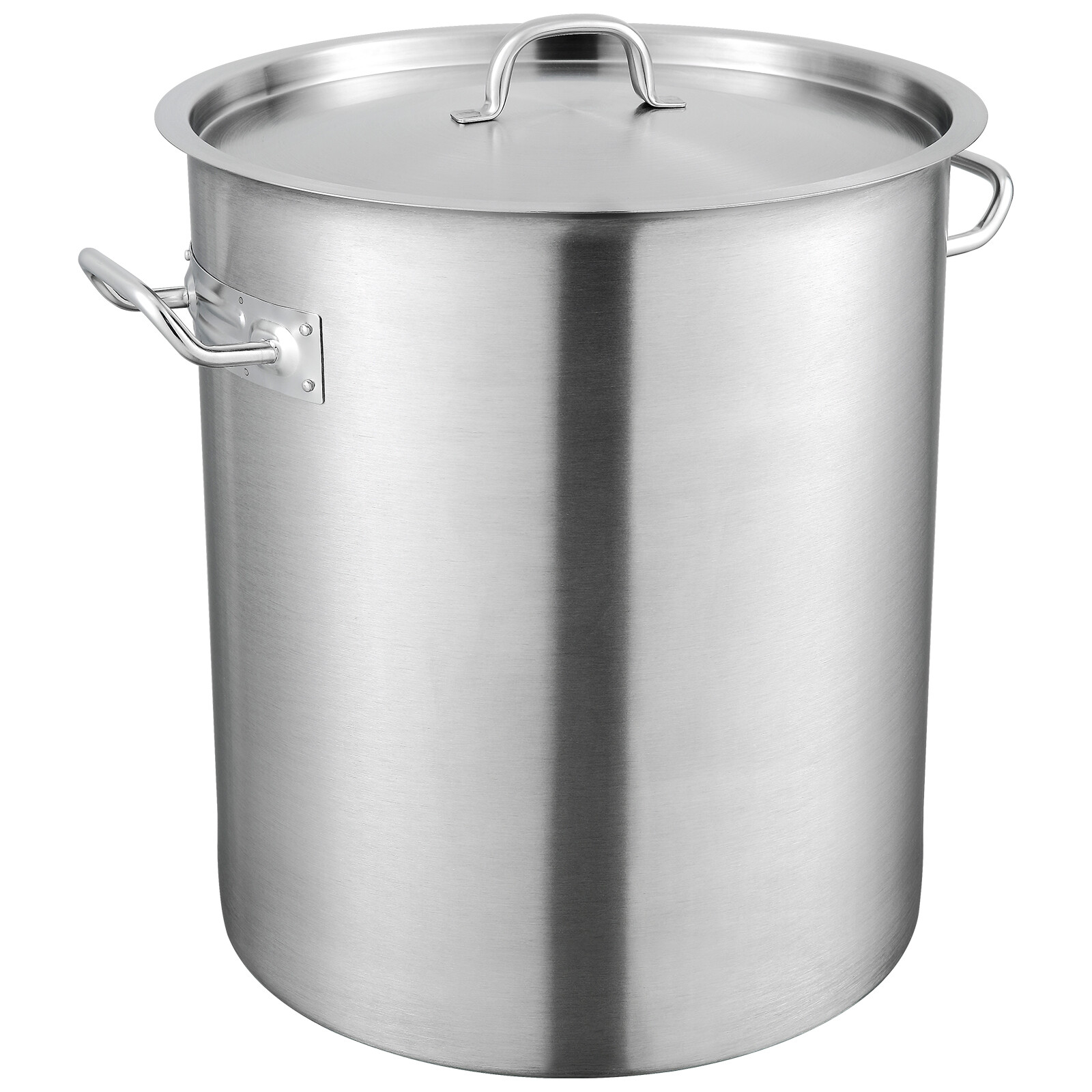 VEVOR 18/8 Stainless Steel Stock Pot 42 Qt Large Cooking Sauce Pot w/ Lid