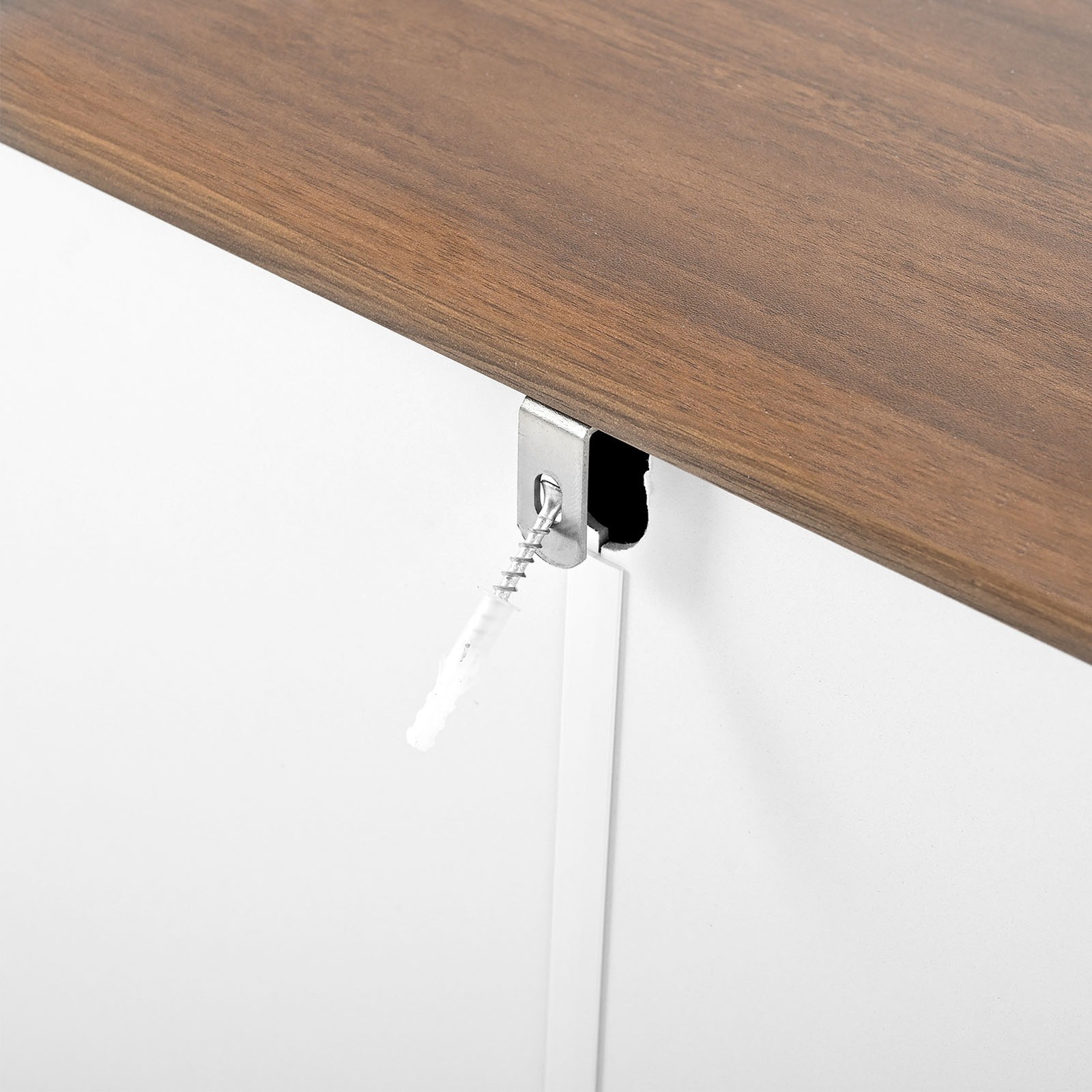 6 Storage Drawer Bedroom Wood Organizer Storage Furniture White