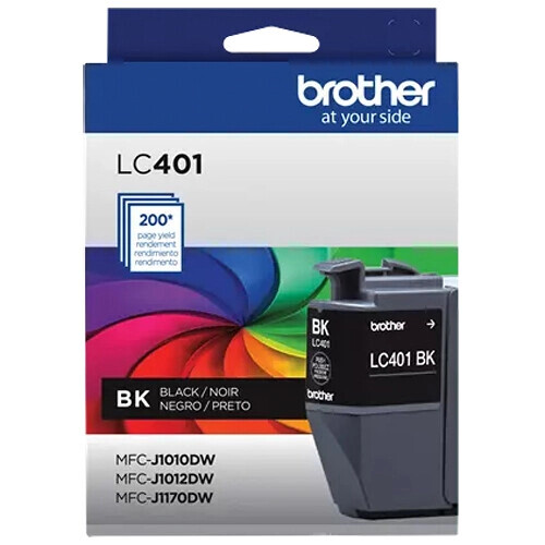 Brother Genuine LC401 / LC401XL Ink Cartridge MFC-J1010DW MFC-J1012DW MFC-J1170D