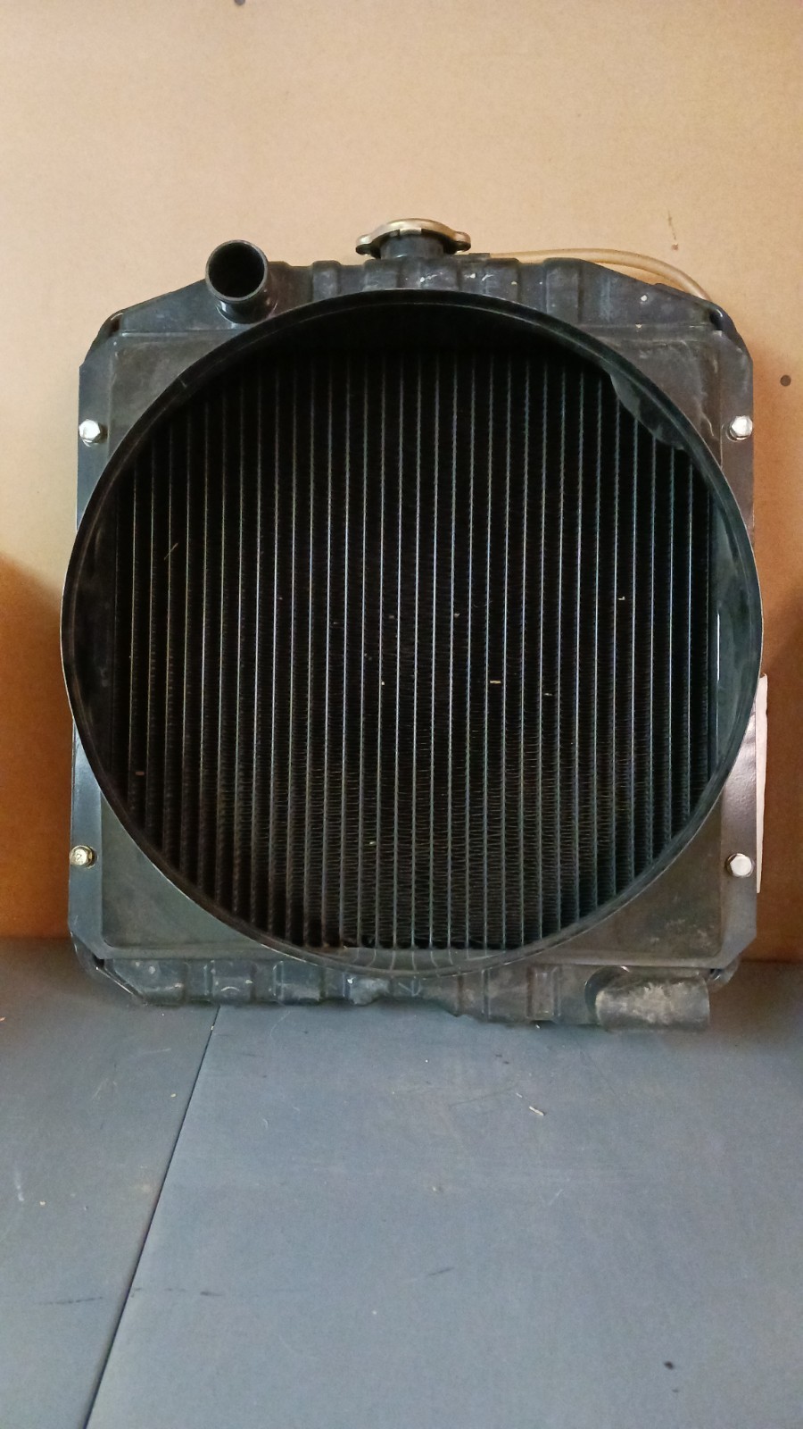 NOS 19800051160 Satoh Radiator with Shroud & Cap (for Stallion)