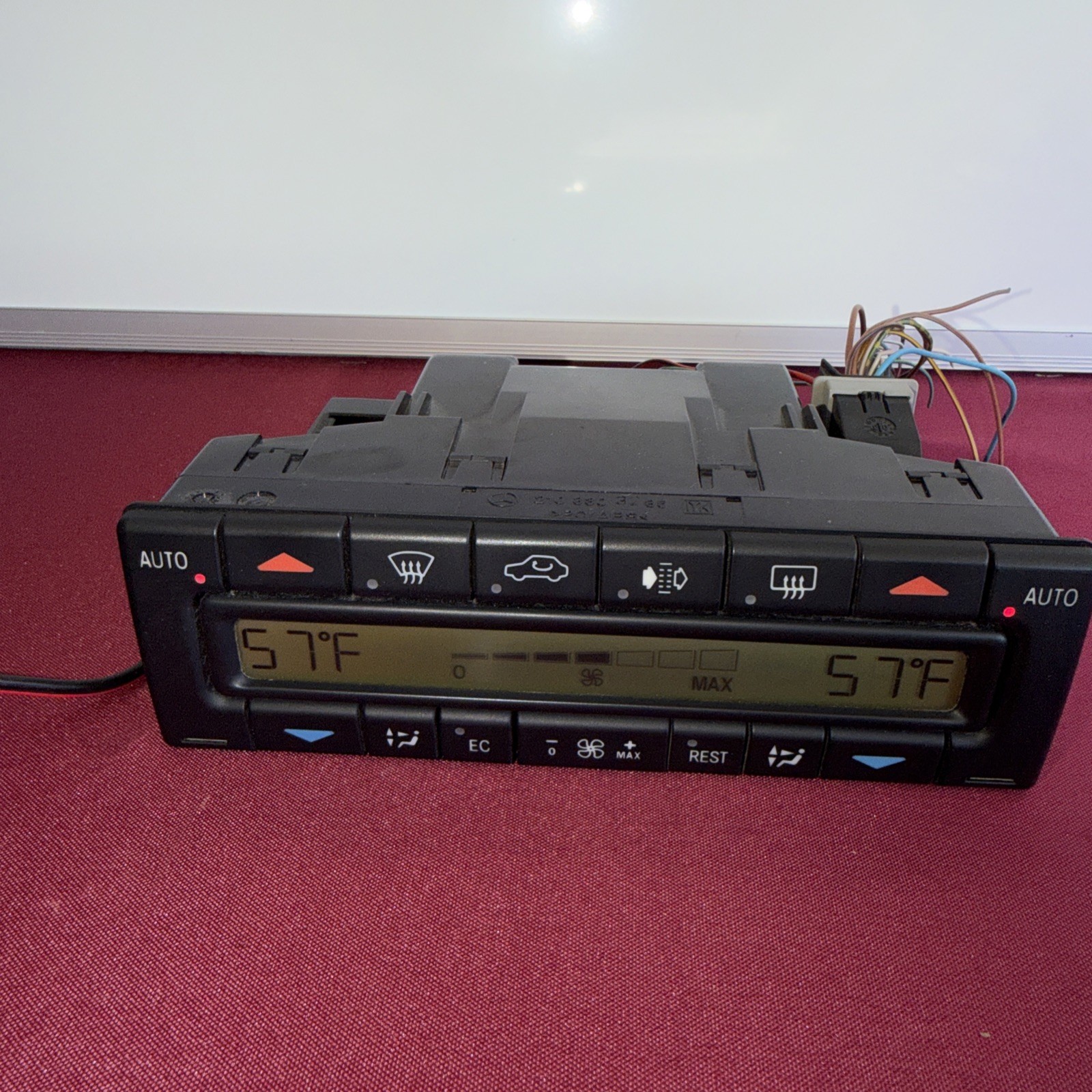 MERCEDES BENZ OEM W210 E320 E430 E55 FRONT AC CLIMATE CONTROL SWITCH 1998-2002