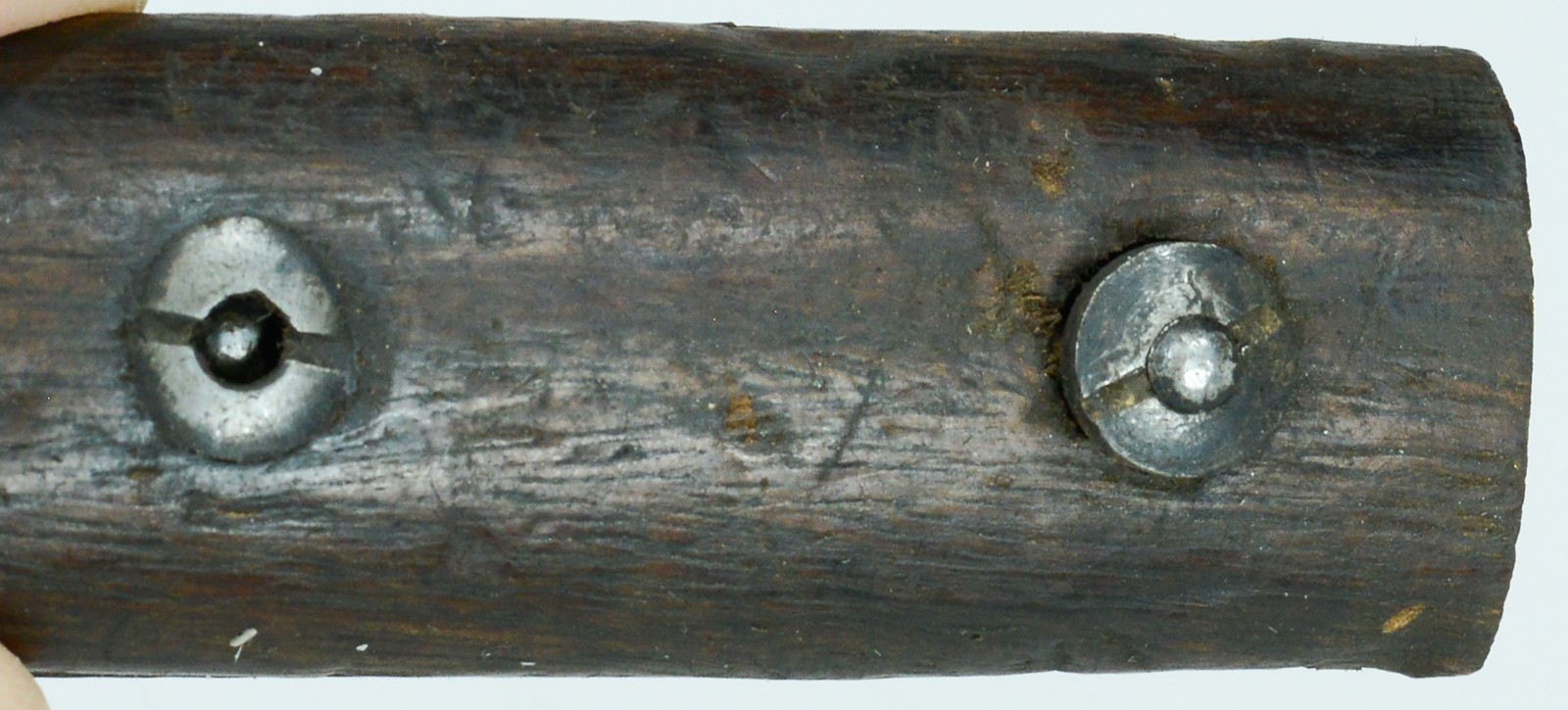 LOT WWI British Pattern 1888 Bayonet Grips Screws Escutcheons Lugs Springs Nuts