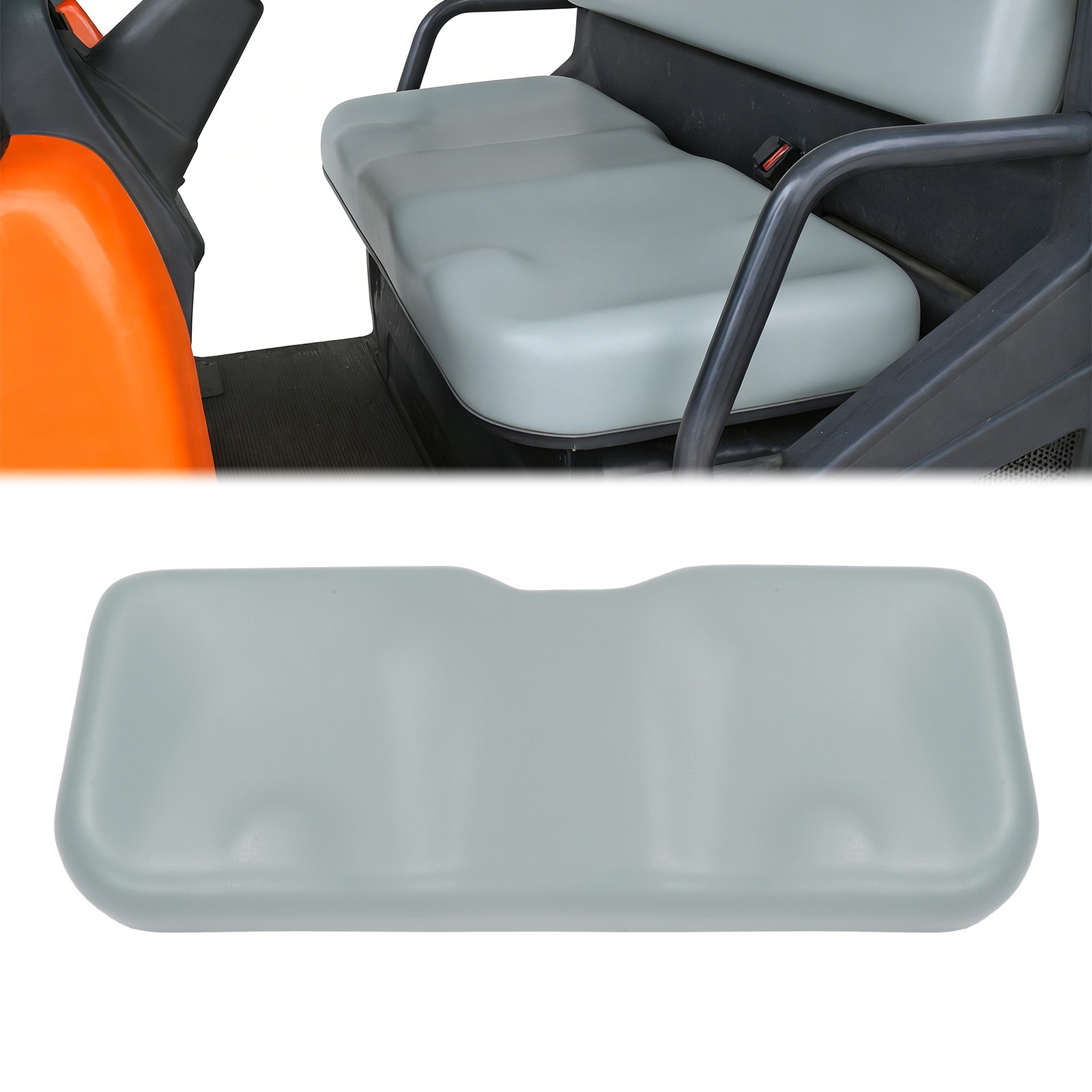 Gray Seat Bottom Cushion For Kubota RTV900 G6, R6, T6, W6, W6SE #K7561-56020