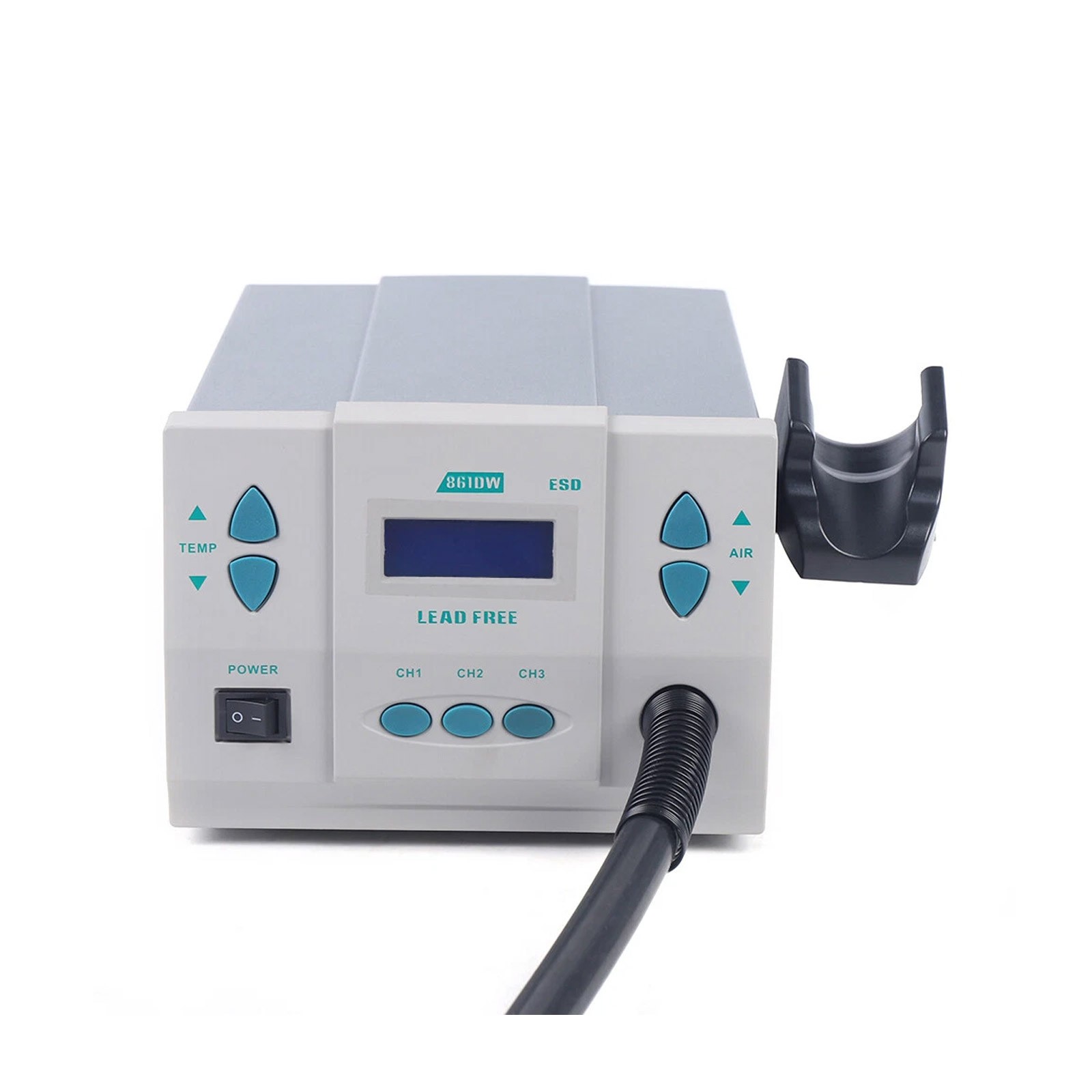 861DW Heat Gun Digital Display Station,Hot Air Rework Station Soldering 1000W