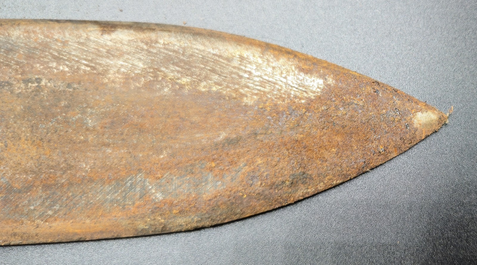 Antique Knife with Leather Sheath WWII Era Vintage Military Collectible