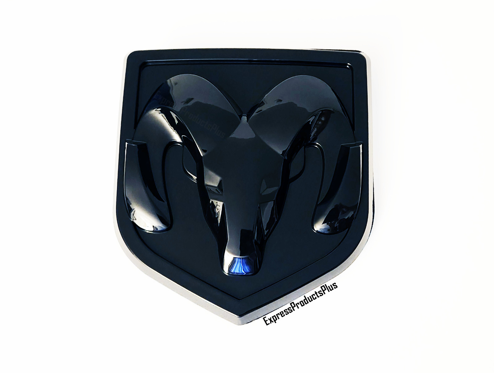 2011-18 Ram 1500 2500 2500 Rear Tailgate Glossy Black Emblem