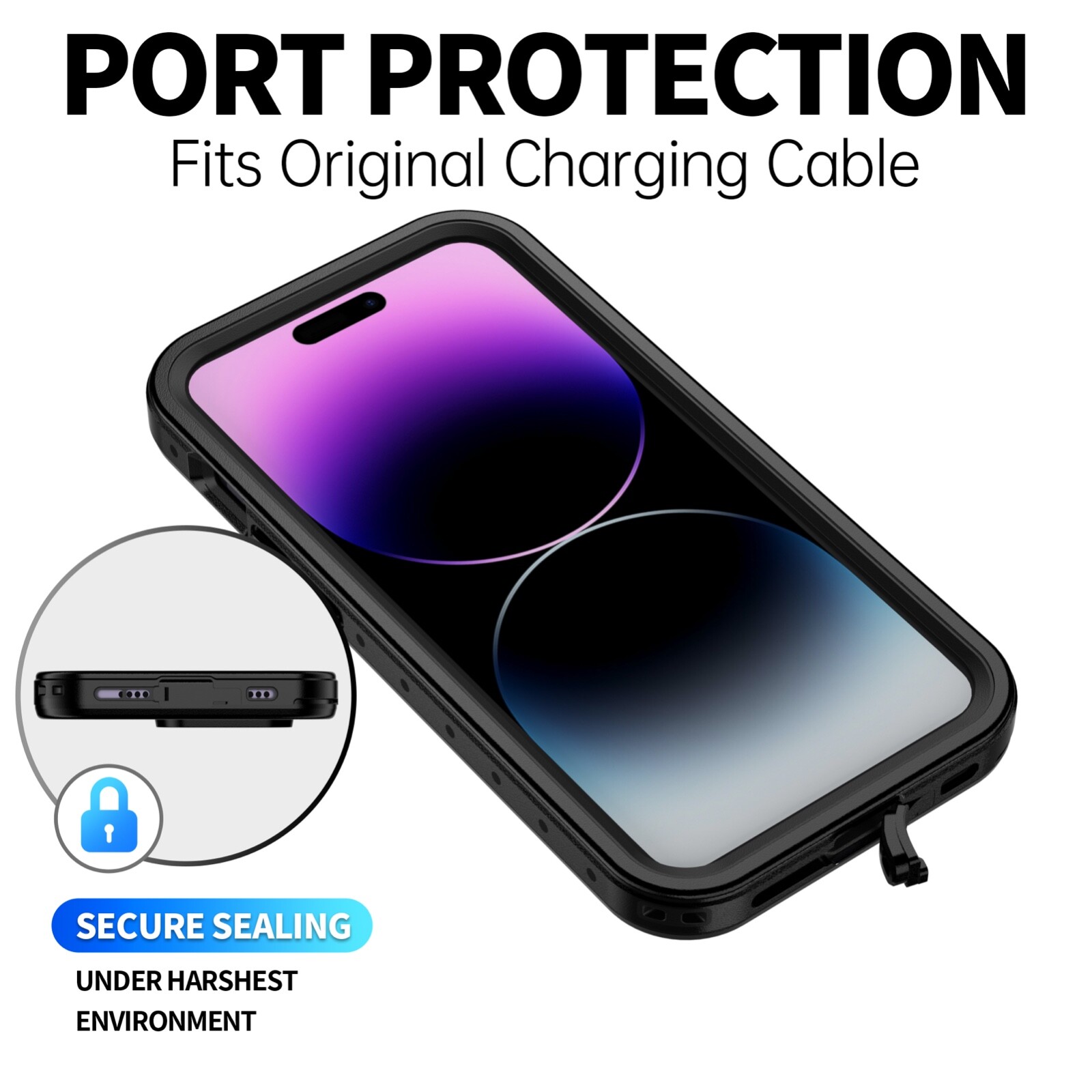 For Apple iPhone 14 Pro Max Waterproof Case Cover Shockproof Series Plus ProMax