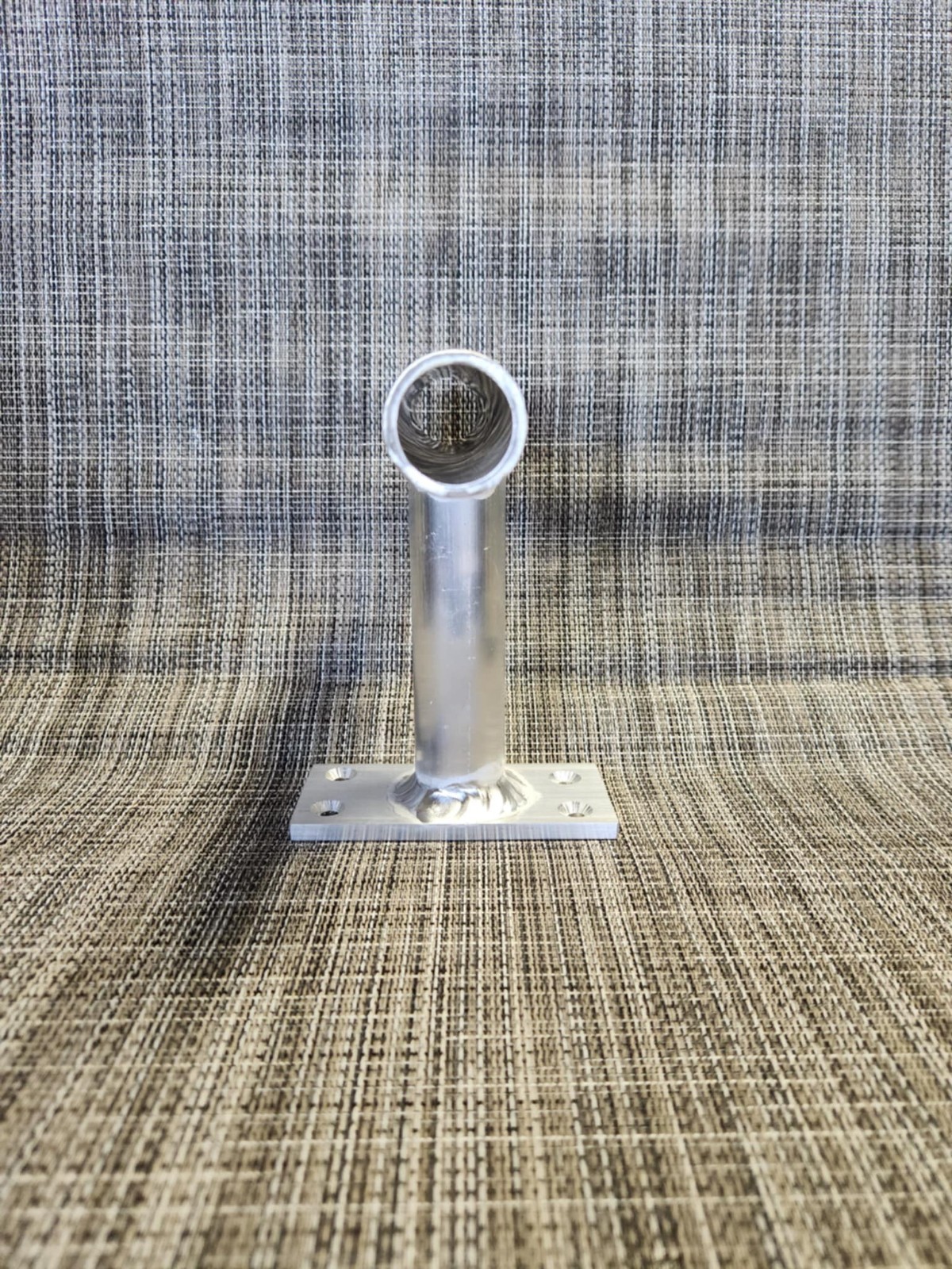 Aluminum Shallow Water Anchor Mount Bracket 1" 1.25" Straight Angled Curved