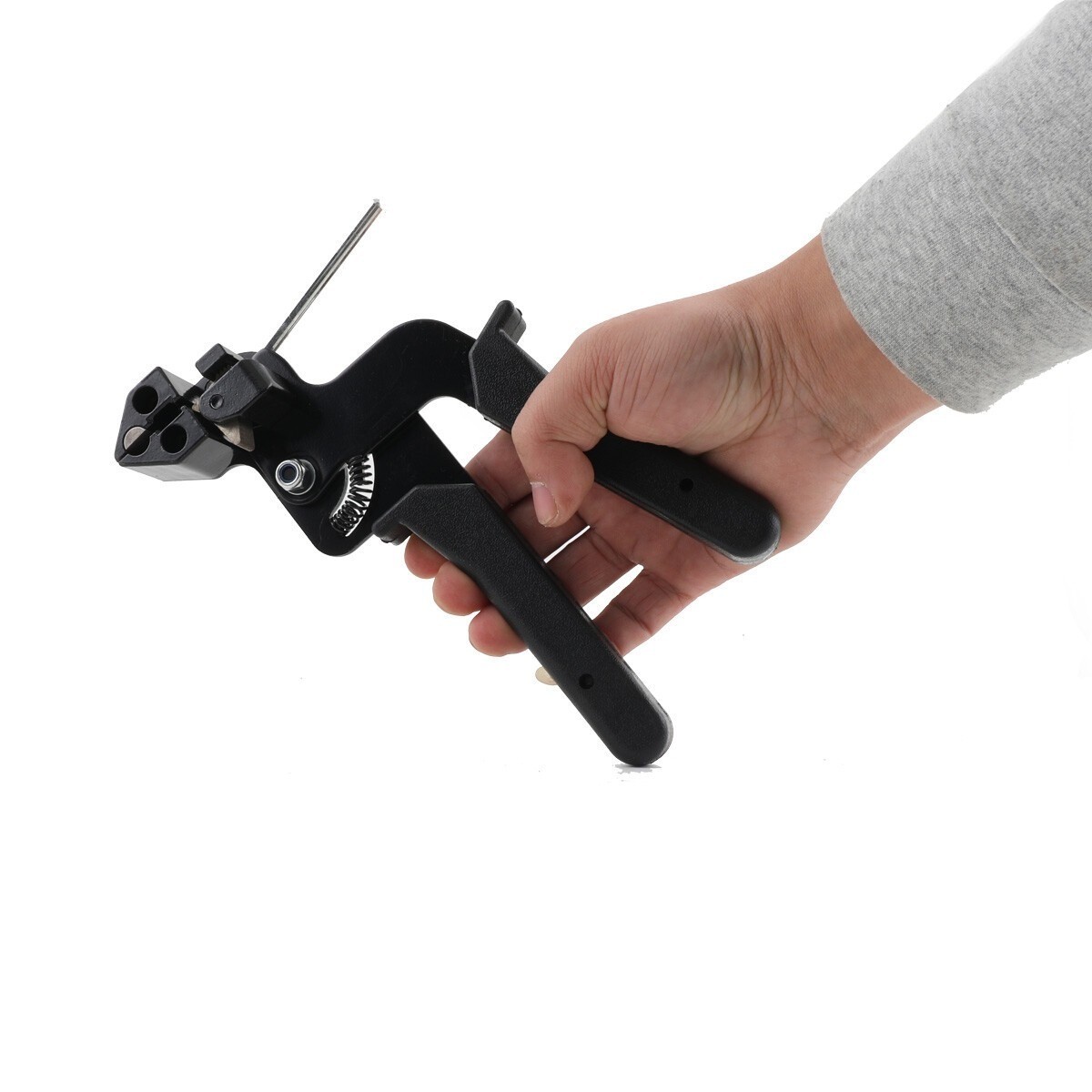 1PC Metal Cable Tie Tool Gun Stainless Steel Cable Tie Plier Self-Locking Cutter