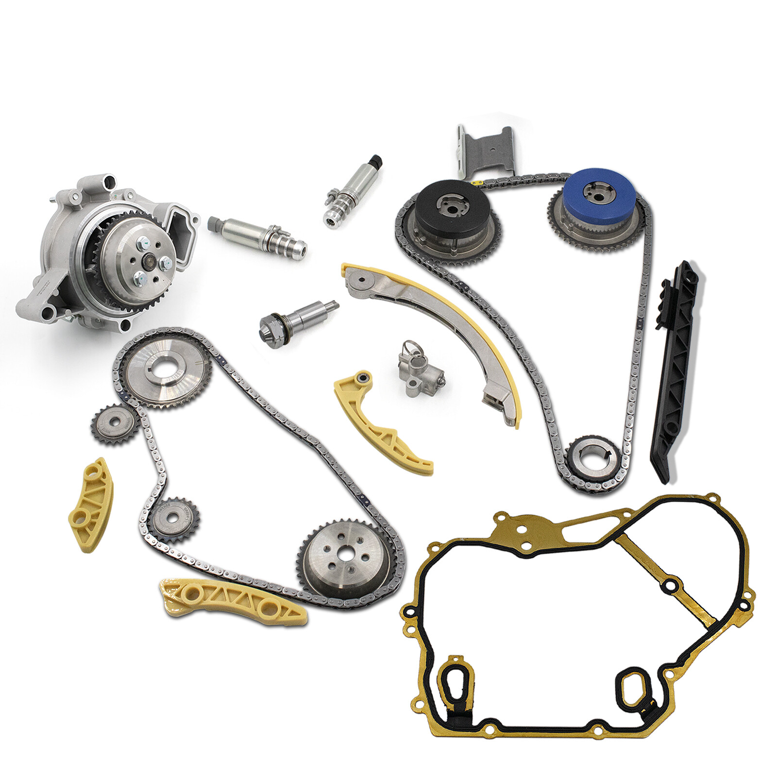 For 11-17 CHEVROLET EQUINOX GMC TERRAIN 2.4L Timing Chain Kit & Oil water Pump
