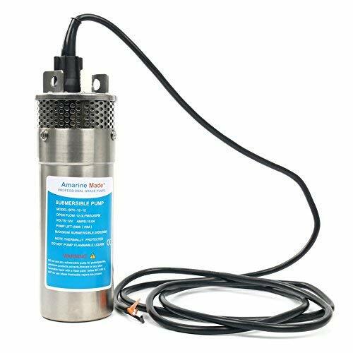 12V & 24V Submersible Deep Well Water DC Pump for Solar Battery